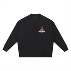 Knitted Round Neck Oversize Sweatshirt