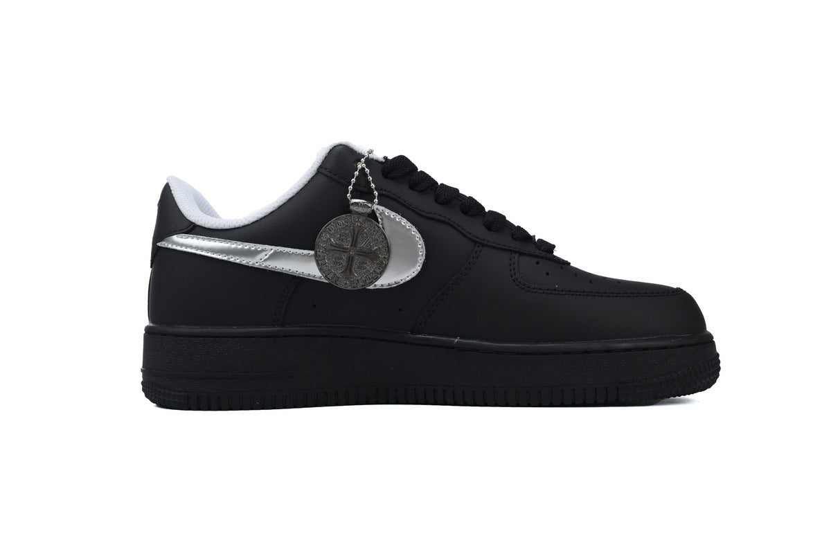 Nike Air Force 1 Low Black Silver