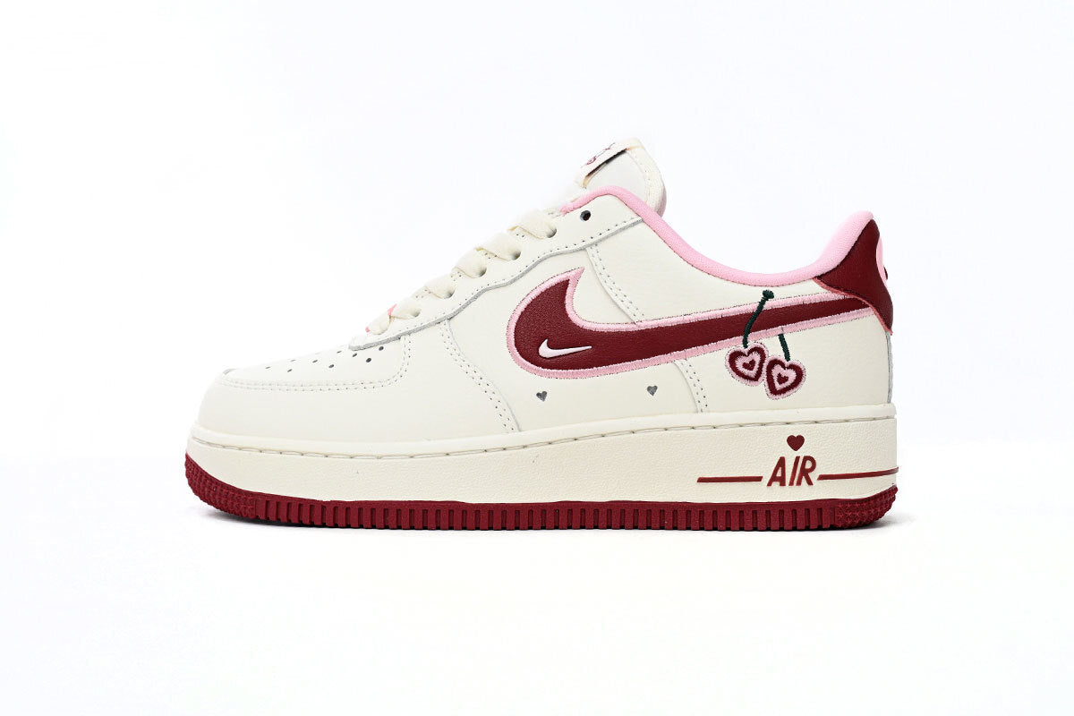 CLOT x Nike Air Force 1 Low Cherry15