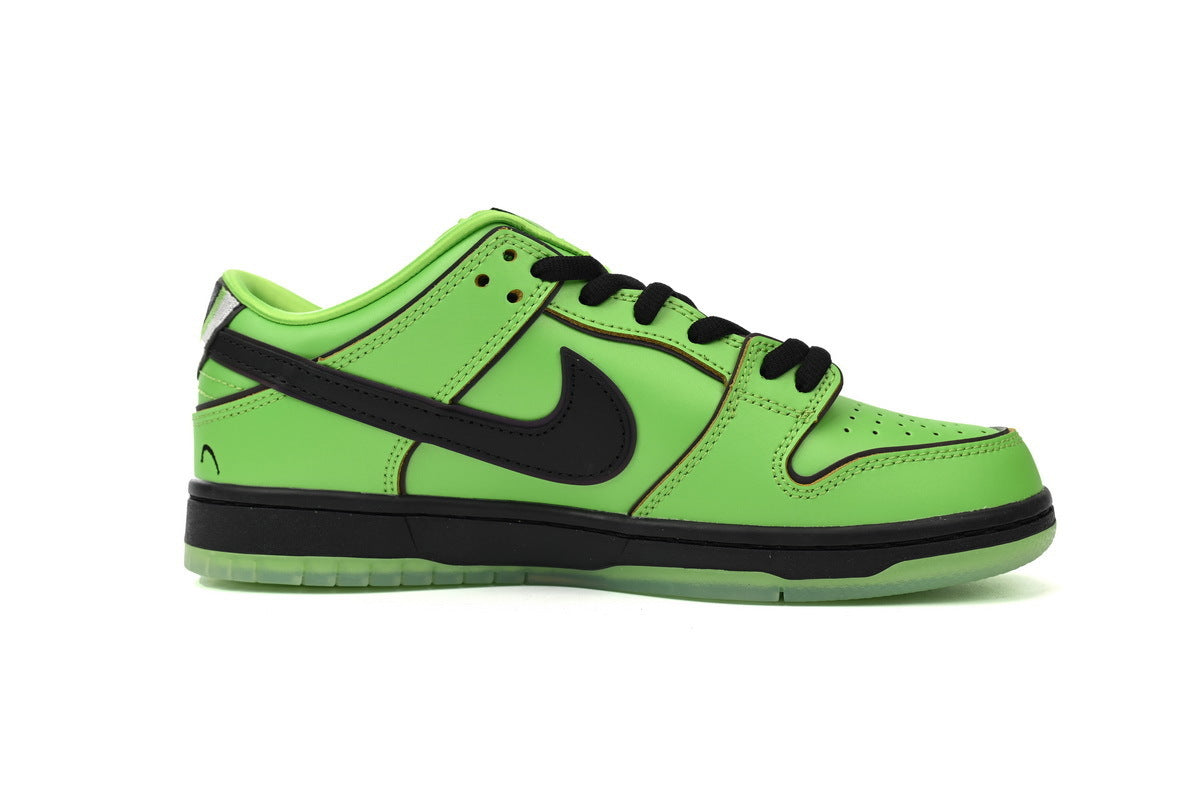 The Powerpuff Girls x Nike SB Dunk Low “Buttercup”