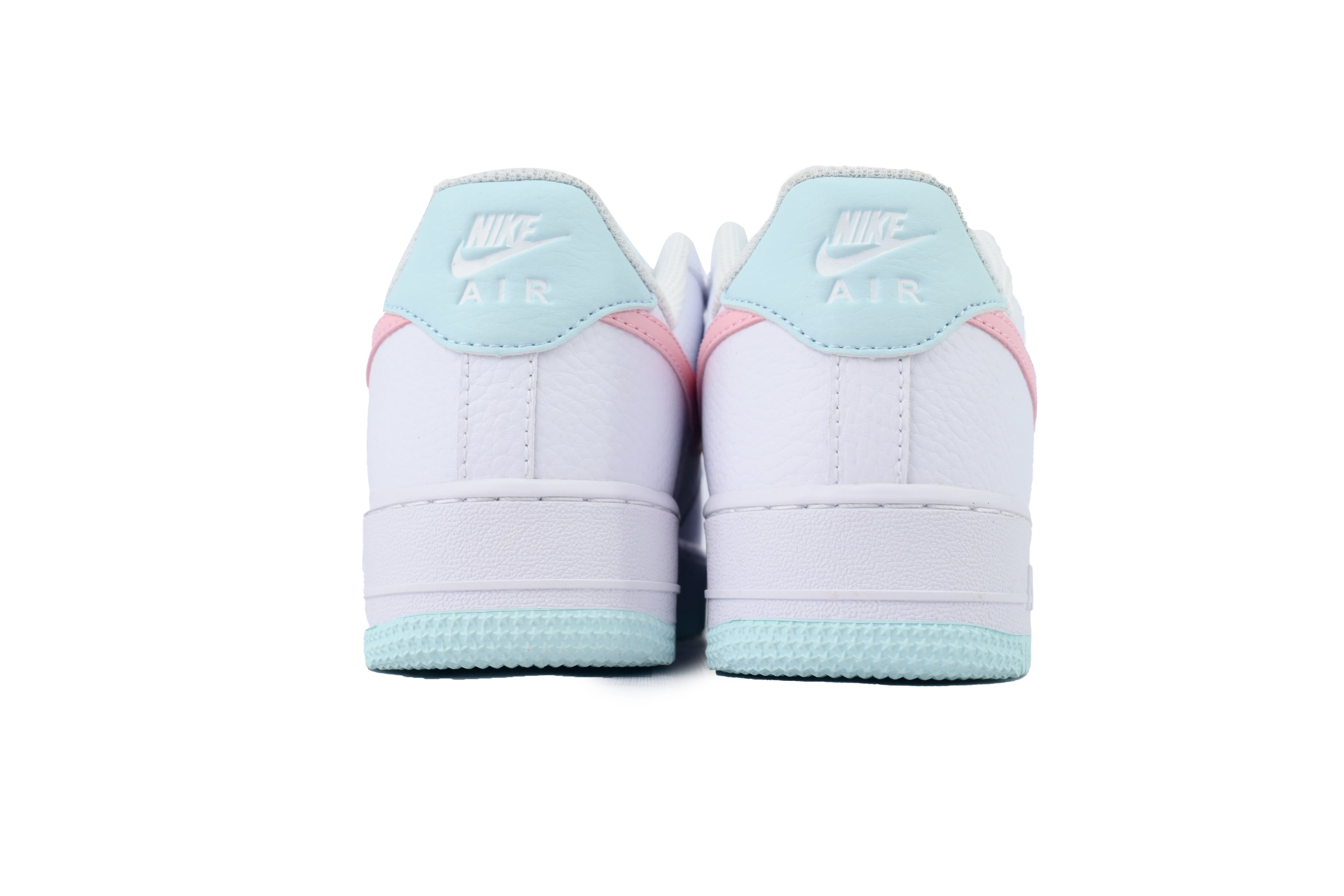 Nike Air Force 1 '07 'White Pink Foam Glacier Blue'