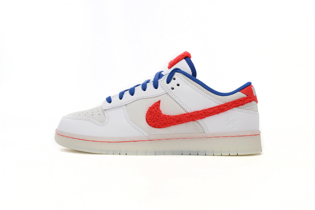 Nike Dunk Low “Year of the Rabbit” White, blue And Red