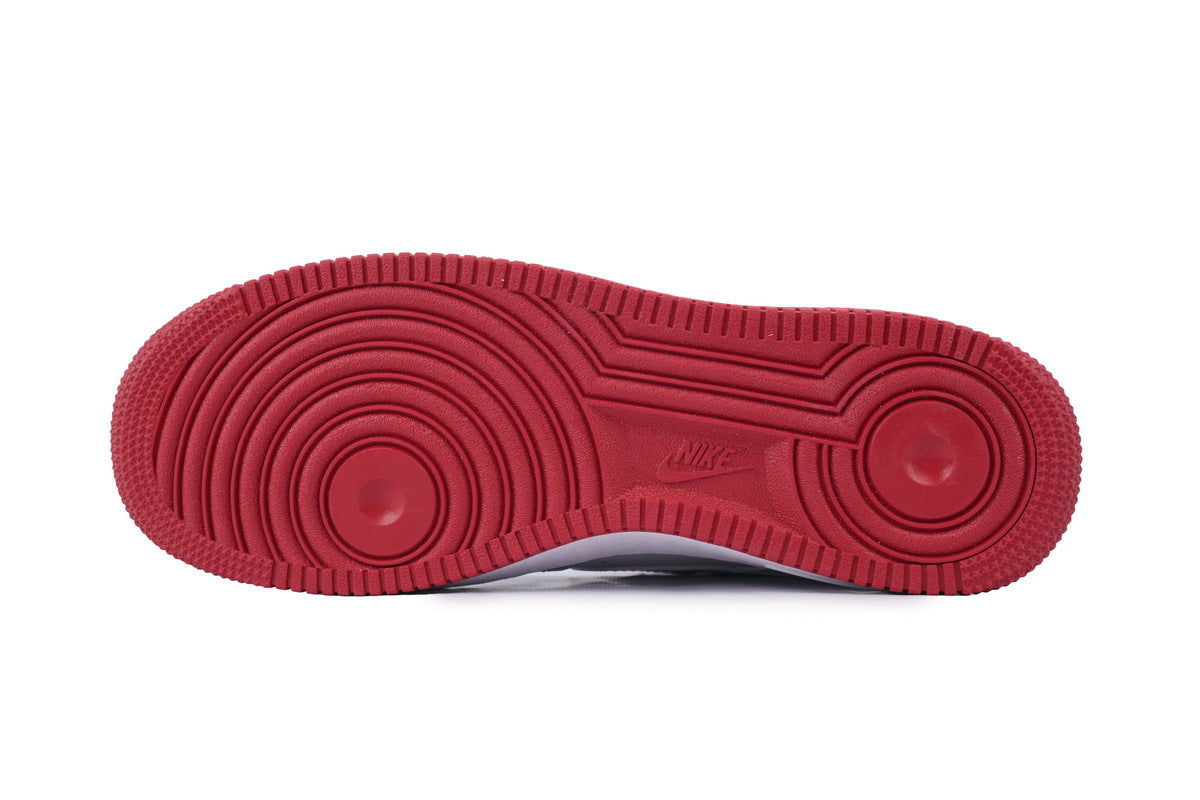 NIKE Air Force 1 '07 LV8 'Mini Swoosh Pack - White Team Red'