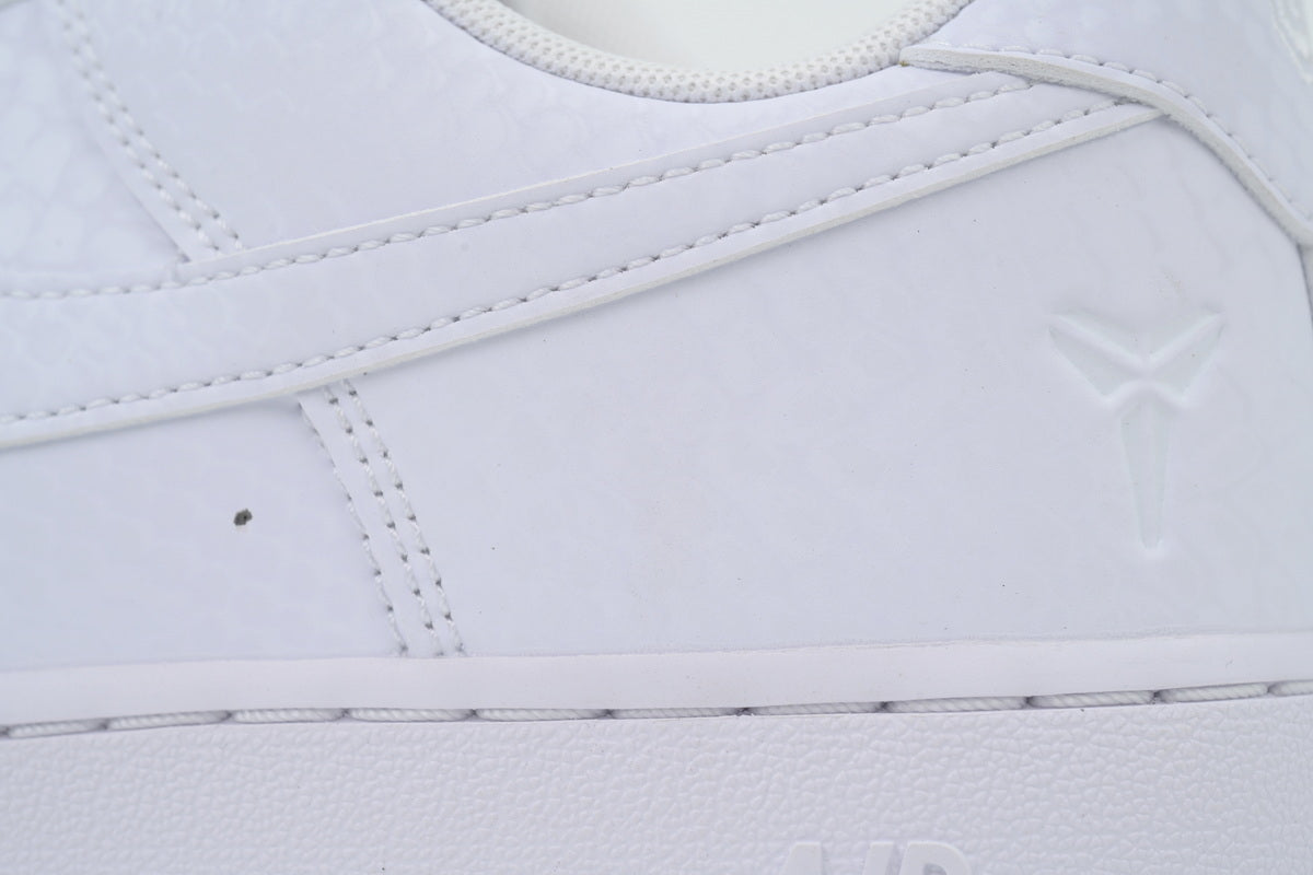 NIKE Air Force 1 X Kobe Bryant 'Forever White'