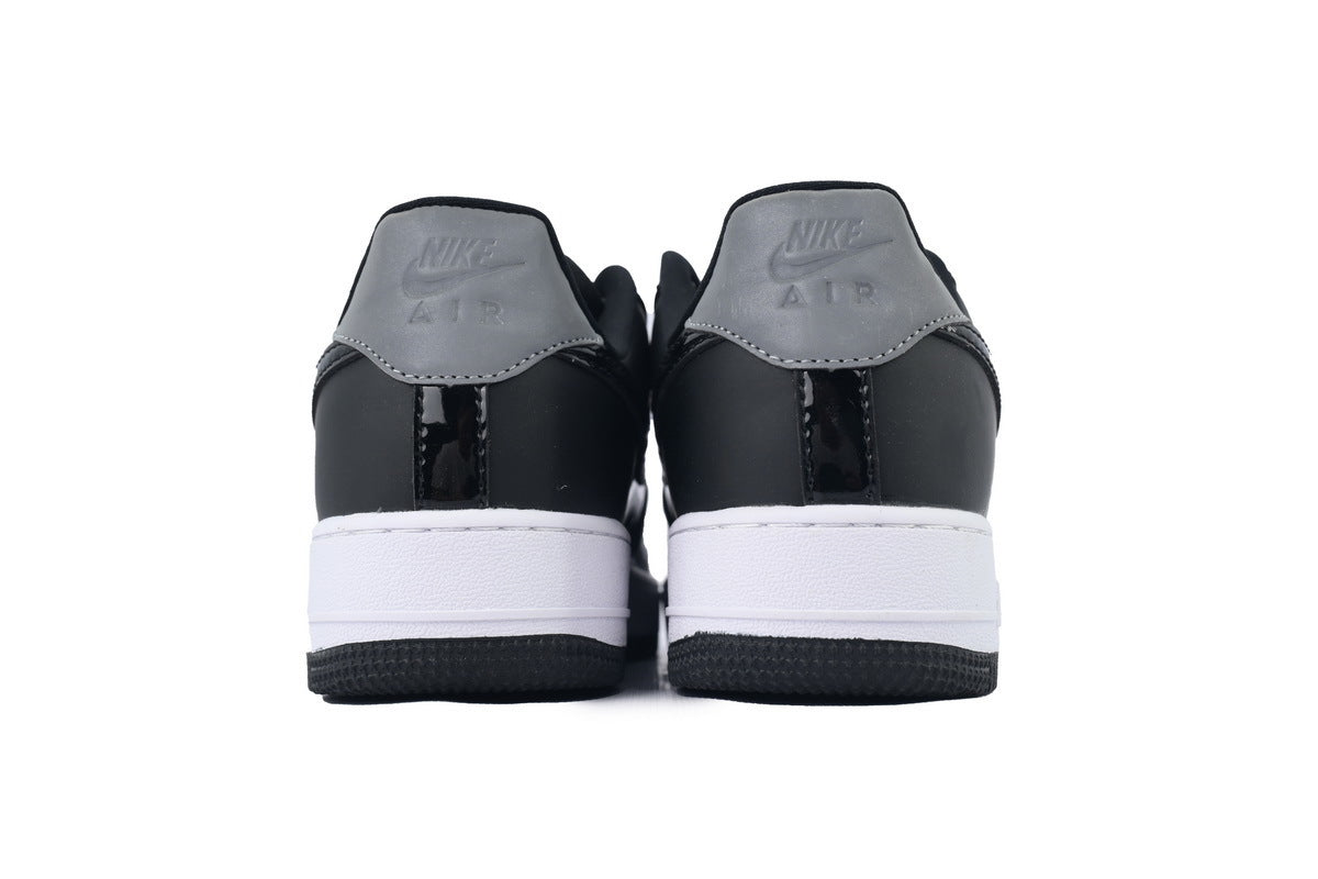 Nike Air Force 1 07 SE Premium Black Silver